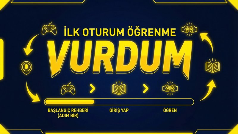 İlk oturumda öğrenme hedefi görseli